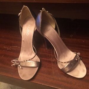 Aldo open toe heels